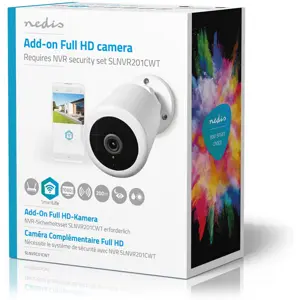 Câmara IP (Wi-Fi) Bullet 2MP 1080p - IP65 - para Kit SLNVR201CWT