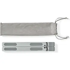 Base articulável para portátil 6 níveis de inclinação (5-17'') - aluminio