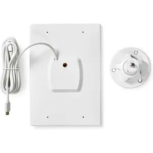 Painel Solar monocristalino 3.3W para câmaras IP a bateria (5V - USB-C) 170x120mm