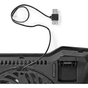 Dissipador para computador portátil (12-17'') 350x250mm - preto