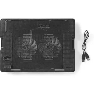 Dissipador para computador portátil (14-18'') 370x260mm - preto