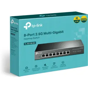 Switch 8P Multi-Gigabit (hasta 2.5Gbps) para Escritorio