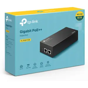 Injector PoE++ (Power over Ethernet) 60W 10/100/1000Mbps