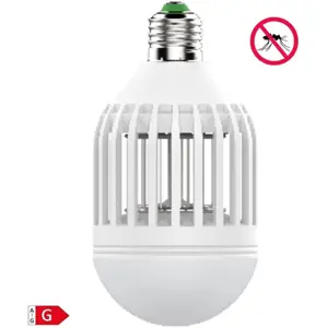 Lâmpada eletrocutor de insectos E27 5W 6500K (45m²)