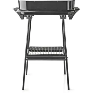 Grelhador Barbecue elétrico 230V 2000W c/ pés removíveis - 460x280mm