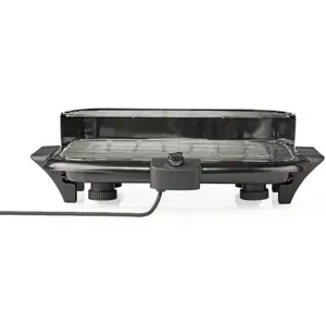 Grelhador Barbecue elétrico 230V 2000W c/ pés removíveis - 460x280mm