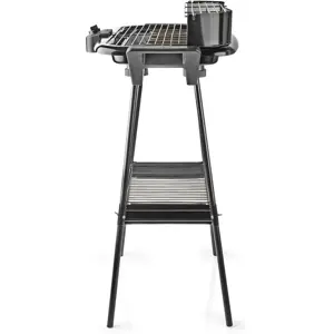 Grelhador Barbecue elétrico 230V 2000W c/ pés removíveis - 460x280mm