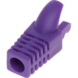 Blindaje interno para conector RJ45 (tipo vulcanizado) p/ cable 5.8mm- Violeta