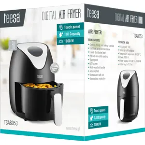 Fritadeira de ar quente sem óleo / Air Fryer 230V 1000W - 1.8L
