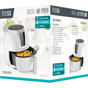 Fritadeira de ar quente sem óleo / Air Fryer 230V 1400W - 3.2L
