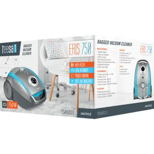 Aspirador doméstico de saco 2L 20kPa c/ filtro HEPA - 750W