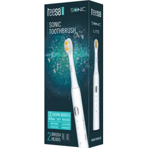 Escova de dentes elétrica (3 modos) c/ 2 cabeças - 320mAh (5V-USB)