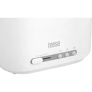 Tostadora doble 230V 850W c/ 7 niveles + función descongelar - Blanco