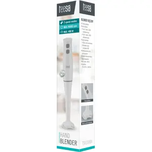 Batidora de mano 2 velocidades 230V 400W - Blanco
