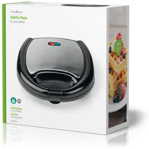 Máquina de Waffles (quadrado) 230V 750W - 220x120mm