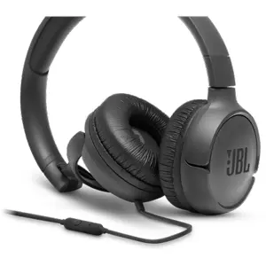 Auscultadores Headphones On-ear Pure Bass c/ mãos-livres e jack 3.5mm - preto