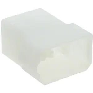 Ficha universal Faston p/ 4 terminales 6,3mm con patilla hembra