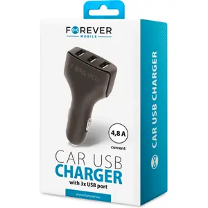 Cargador de mechero 12-24VDC 3xUSB 2.7A