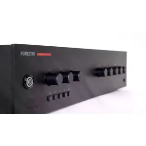 Amplificador de som PA 120W c/ USB/MP3/FM/BT