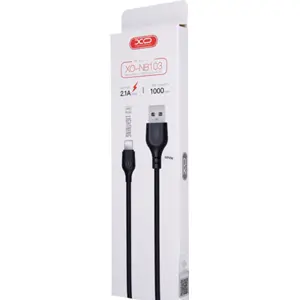 Cabo USB-A -> Lightning 2.1A - branco - 1.0m
