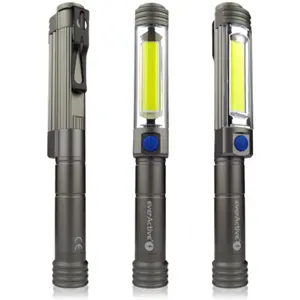 Gambiarra de oficina LED COB 5W 400lm c/ íman - 3x AA/R6