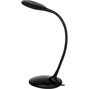 Candeeiro de mesa LED dimável 7W 4000K - Preto