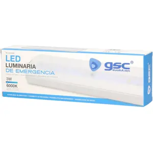 Armadura de emergência LED 3W 6000K 300lm