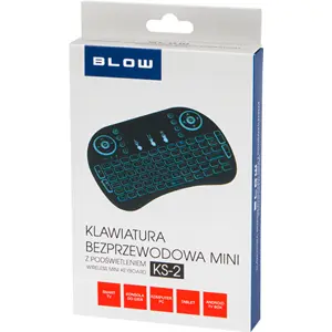 Comando multifunções Teclado [ENG] Touchpad Wireless 2.4GHz