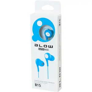 Auriculares In-Ear estéreo Jack 3.5mm con microfono - Azul