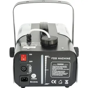 Máquina de fumo 900W + comandos c/ fio e s/ fio