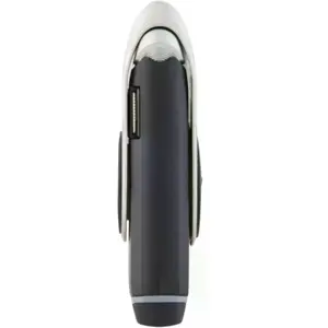 Máquina de barbear elétrica compacta de viagem c/ aparador de pelos (2x AA)
