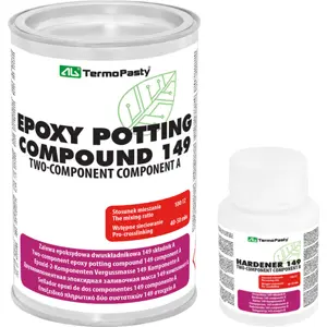 Resina epoxy bicomponente para hermetização eletrónica - 1Kg