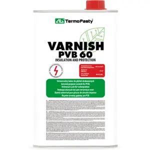 Verniz transparente de uso geral para PCBs - PVB 60 - 1L