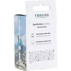 Suporte universal de telemóvel para mota/bicicleta em alumínio