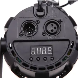 Projetor PAR c/ 12 LEDS 2W Ultravioleta (UV) DMX