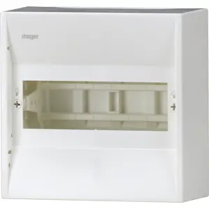 Caixa mini GAMMA - 1 fila - 8 módulos DIN