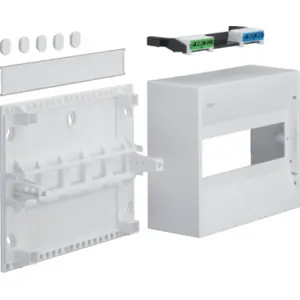 Caixa mini GAMMA - 1 fila - 10 módulos DIN