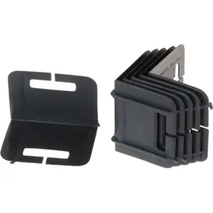 Abraçadeira de grampo dupla de chaminé p/ mastros (máx Ø50mm)