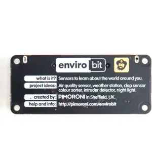 Módulo sensores de ar e clima + cor e luz + som para BBC micro:bit