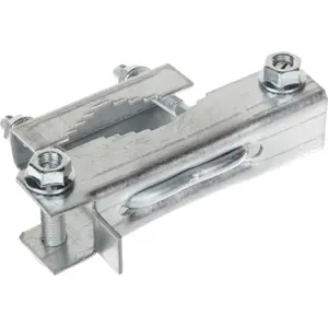 Abraçadeira de grampo dupla de chaminé p/ mastros (máx Ø50mm)