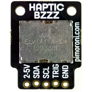 Controlador háptico DRV2605L con actuador lineal