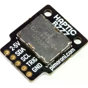 Controlador háptico DRV2605L con actuador lineal