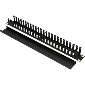 Organizador de cabos para armário bastidor 19'' 1U