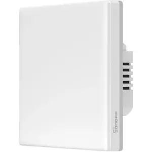 Interruptor simples (1 Gang) Smart WiFi touch de encastrar c/ RGB + vibração + som