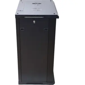 Armário bastidor (Rack) 19'' de parede 18U 600×450×898mm - pré montado