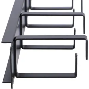 Organizador de cabos para armário bastidor 19'' 1U