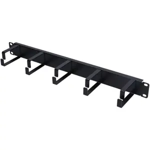 Organizador de cabos para armário bastidor 19'' 1U