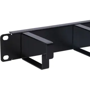 Organizador de cabos para armário bastidor 19'' 1U