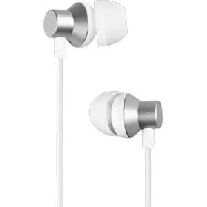 Auriculares In-Ear com microfone Jack 3.5mm - branco