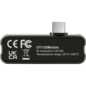 Câmara de imagem térmica para Android (USB-C) 120×90px (-20º..+400ºC)